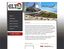 Tablet Screenshot of cl-ta.com